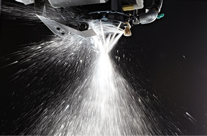 气压助推式 刀具冲洗