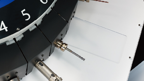 副刀库闸门关闭