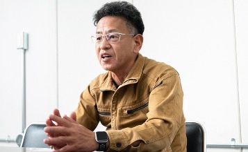 被采访时