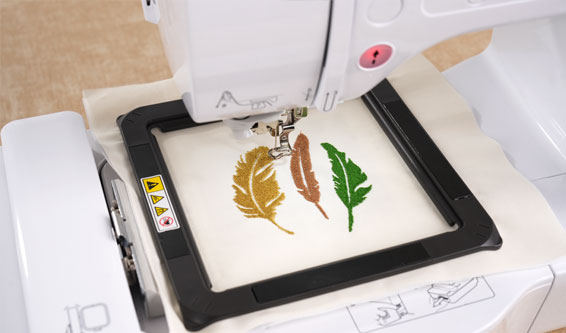 100×100mm实用的绣花范围