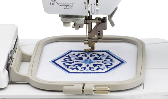 100×100mm实用的绣花范围 